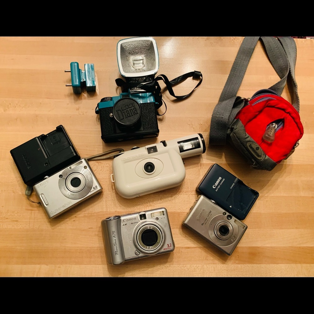 vintage/used camera bundle! 📸